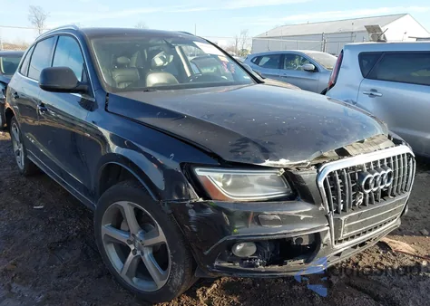 2014 Audi Q5 3.0T Premium Plus из США, поврежденный, VIN WA1WGAFP3EA002093